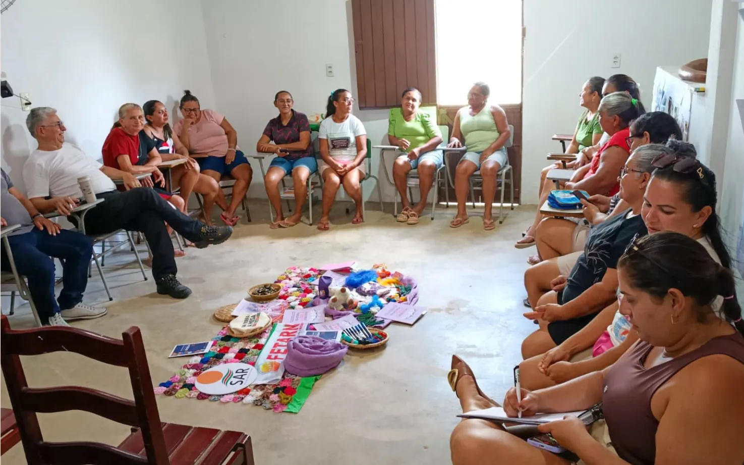 Oficina sobre Quintais Agroecológicos em São Paulo do Potengi/RN